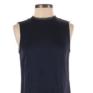 Theory Sleeveless Silk Top - Navy - Size P